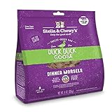 Stella & Chewy's Freeze-Dried Raw Duck Duck Goose Dinner Morsels Grain-Free Cat Food, 8 oz bag