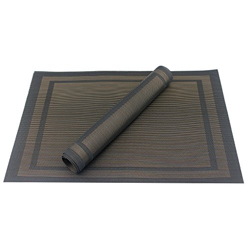 Placemats, Heatresistant Placemats PVC Placemats Woven Vinyl Placemats