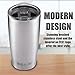 FEST 20-oz Stainless Steel Double Wall Vacuum Insulated Travel Leakproof Thermal Tumbler for Hot and Cold Drinks All Day