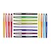 Paper Mate 70644 Point Guard Flair Porous Point Stick Pen, Assorted Colors, Medium, 16-Count