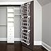 OxGord Shoe Rack for 36 Pair Over the Door Shelf Closet Wall Hanging Organizer Storage Stand