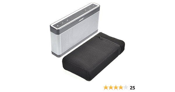 Amazon.com: Bose SoundLink III Case – ligero y Slim Fit cierre resistente  al agua portátil Bolsa Funda de transporte de viaje para altavoz bluetooth Bose  SoundLink III : Electrónica