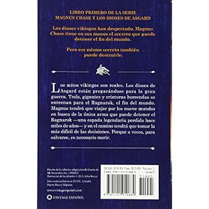 La espada del tiempo: Magnus Chase y los dioses de Asgard, Libro 1 (Spanish Edition)