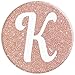 Pop Socket Cell Phones K Initial rose gold Capital Letter K - PopSockets Grip and Stand for Phones and Tablets