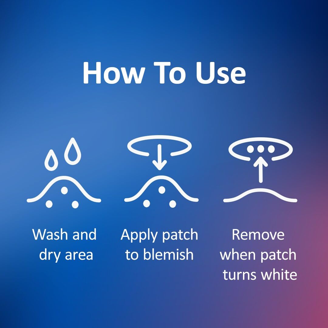 Nexcare Acne Cover, Skin Cover Absorbs Pus and Oil From Clogged Pores, Suitable Skincare for Most Skin Types - 36 Acne Covers