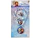 Disney Jewelry Set: Necklace, Bracelet & Ring (Frozen: Elsa and Anna)