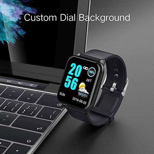 ZOTOYI Fitness Tracker, Smart Watch Heart Rate Monitor Smart Bracelet IP67 Waterproof Built-in Blood Pressure Monitor Calorie Counting Pedometer Watch for Android and iOS System