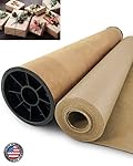 Premium Quality Kraft/Craft - 30" x 1200" (100ft) Brown Recycled Wrapping/Packing Jumbo Rolls of Paper with Durable Carry Tube | Made in USA