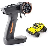 havcybin 1:76 Turbo Racing Scale RC Sport Car, Table Racing Remote Control Mini Model Car Full Proportional RTR Kit Toys (Mon