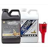 EVANS Coolant EC72064-EC42064 Powersports Waterless Coolant 1/2 Gallon and Prep Fluid 1/2 Gallon, Combo Pack