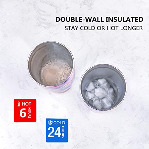 4 Comli+Tumbler+Stainless+Insulated+Cleaning