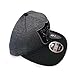 New Era NFL Oakland Raiders Heather Huge Snap 9Fifty Original Fit Cap, One Size, Graphite