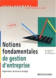 Notions fondamentales de gestion d'entreprise