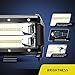 Nilight 18001F-B 2PCS 5Inch 72W Double Row Flood Bar 10800Lumens Driving Fog Led Off Road Lights for Trucks Jeep ATV UTV SUV Boat Marine,2 Years Warrantythumb 3