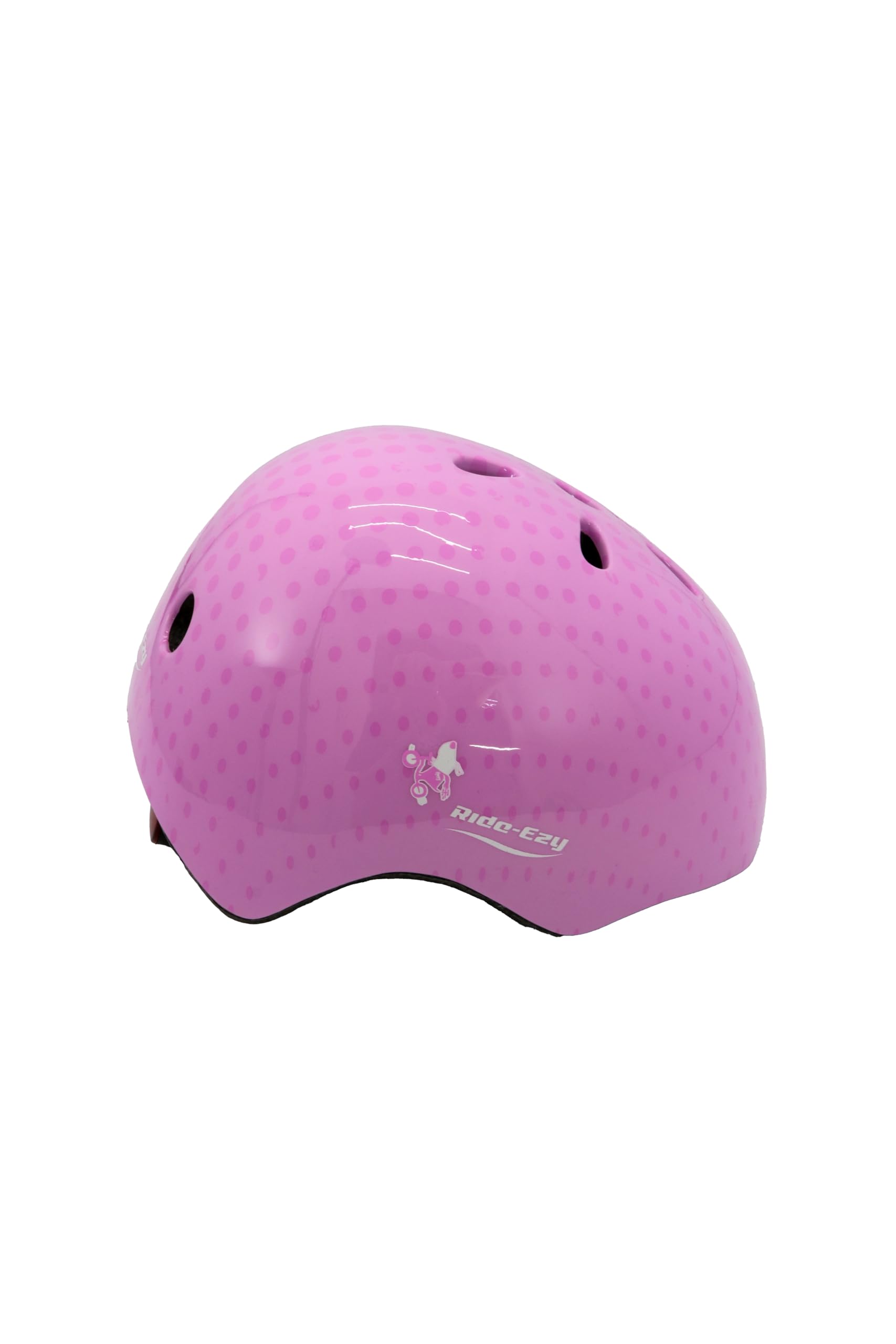 Ride-Ezy Hector Helmet for Kids - Blossom Pink | 48-53 cm Safe, Stylish & Adjustable with Rechargeable LED Light | Perfect for Scooters, Bikes & Skateboards | Keep Your Children Visibile in Winter