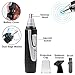 Ear Nose Hair Trimmer, Vansky Nose Ear Sideburns Facial Hair Clipper Removal for Men Women Wet/Dry Use, Battery-Operated Precision styler Trimming