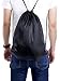 BBTO 20 Pcs Drawstring Backpack Bulk Cinch Bag Black String Sackpack Bags DIY for Gift Gym Sport Party Trip