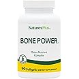 Natures Plus Bone Power with Boron - 1000 mg Calcium, 90 Softgels - Bone & Joint Support Supplement, Liquid Calcium for Maximum Absorption - Milk Free, Gluten-Free - 23 Servings