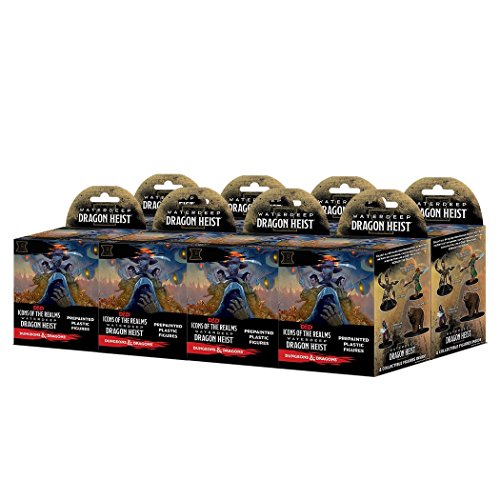 WizKids D&D Icons of the Realms: Waterdeep Dragon Heist (8 Ct. Standard), Booster Brick