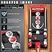 SHARPER IMAGE Desktop Arcade Shootout Challenge for Home & Office Desk, Mini Game Machine for Children & Adults, Great Basketball & Bowling Sports Game for Coffee Tables & Playrooms