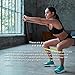 Resistance Bands for Legs and Butt - 4 Looped Resistance Bands with Carry Bag & Animated Exercise Guide | Workout Bands Resistance Legs and Butt | Exercise Bands Resistance | Resistance Loops