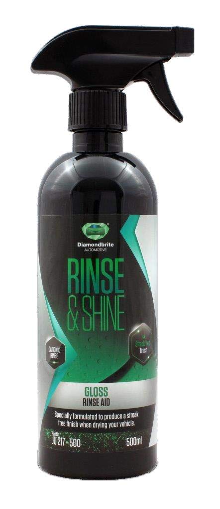 Diamondbrite Rinse and Shine Trigger Spray - Streak Free Finish - Paintwork Cleaning Care - 500 ml - Ju 217-500