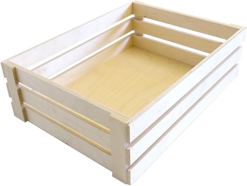 Regleta Caja de fruta (Madera Caja: Amazon.es: Hogar