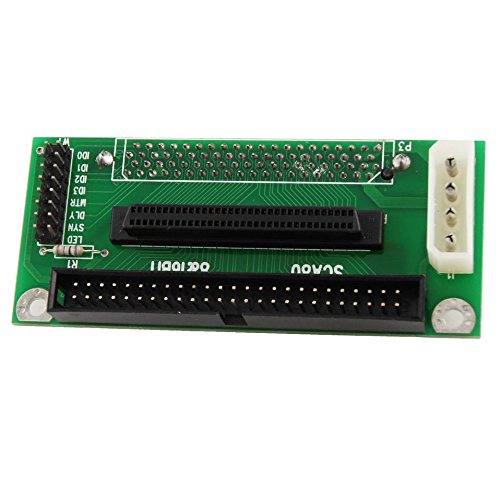 SCA 80 PIN TO 68 50 PIN SCSI ADAPTER