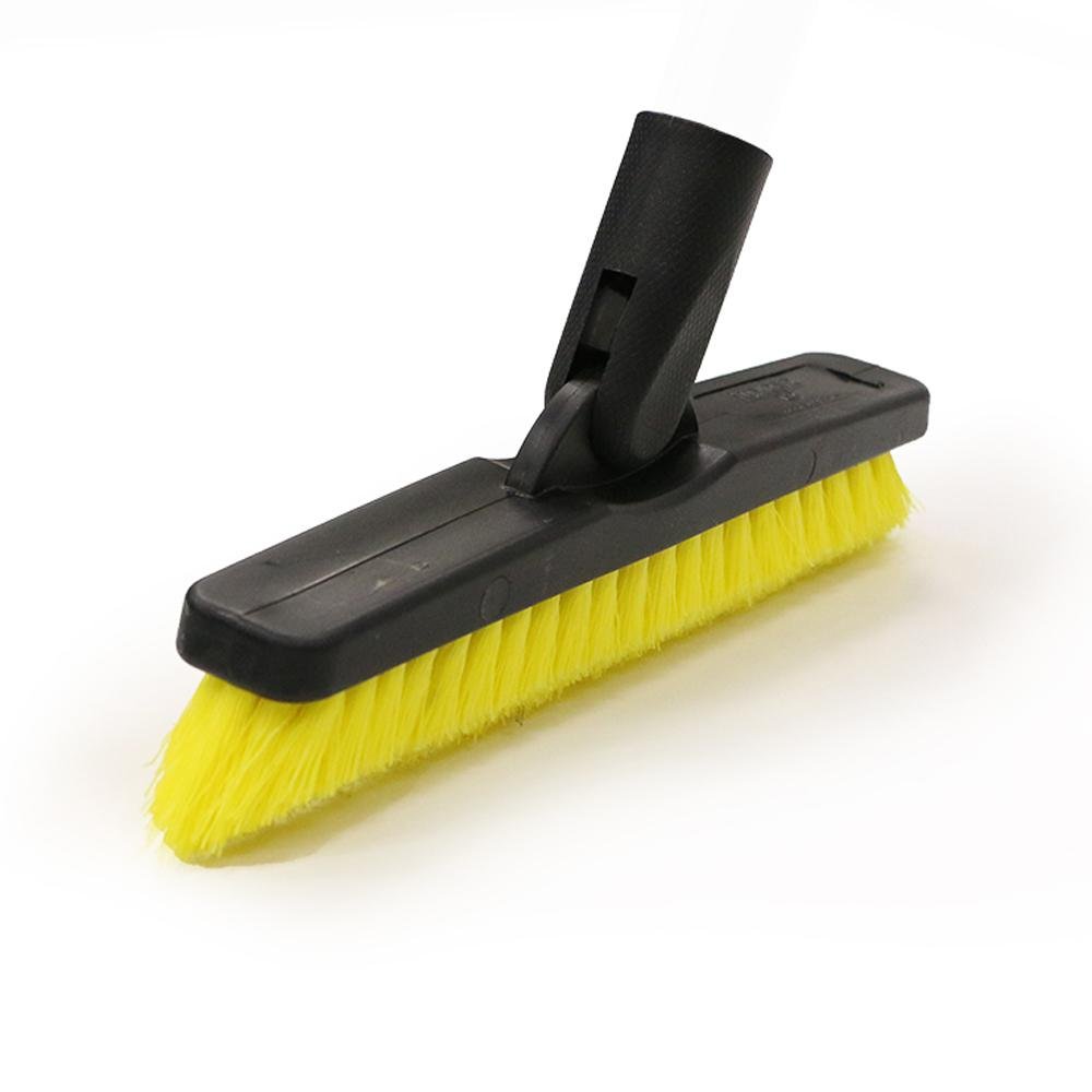 Unger Professional Swivel Grout & Corner Scrub Brush Compatible with