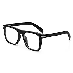 NIDOVIX Trendy Square Blue Light Blocking Glasses