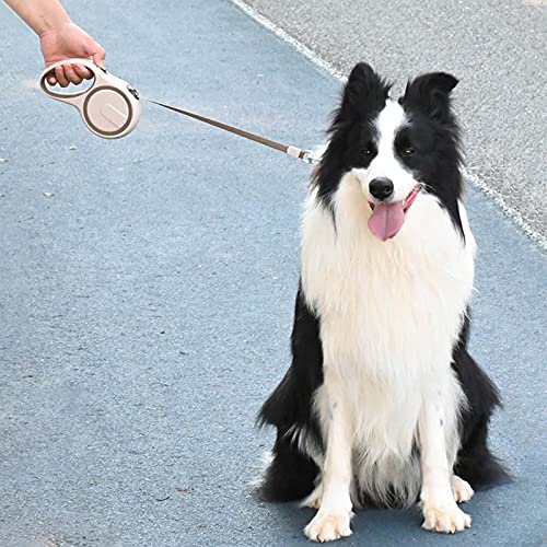 Aclinker Retractable Dog Leash for Small Dogs and Medium, 16 ft Strong Nylon Tape, Switch Easy to Lock and 360° Tangle-Free