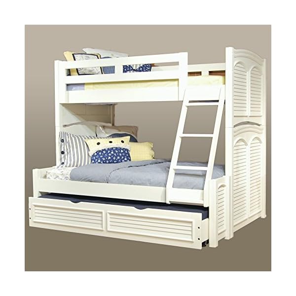 American Woodcrafters Cottage Traditions Twin Over Full Bunk Bed