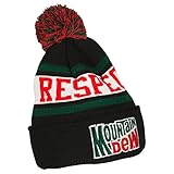 Mountain Dew Soda Knit Beanie Hat