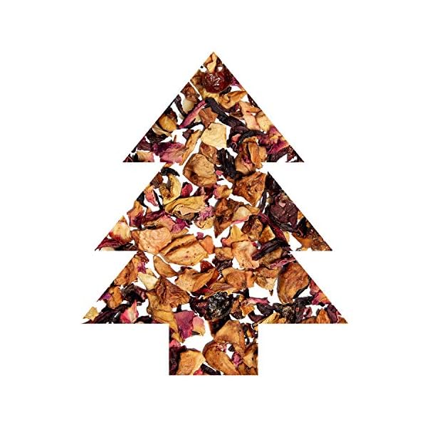 TEALAVIE - 6er Set Wintertee | Winter Mix 2 | 60g FrÃ¼chtetee und Rooibostee lose in edlen Herz-Teedosen | Xmas Weihnachtstee - loser Tee in fÃ¼r Teeliebhaber | ideal fÃ¼r DankeschÃ¶n Geschenke – Bild 5