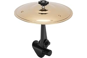 Mini Drum Car Ventilation - Percussion Basin for Ventilation Slots, Rhythm Accessory with Metal Sound, Creative Driving Fun G