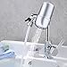 JIANFA Faucet Water Filter Tap Water Faucet Filter Best Chlorine Removing Filtration System Cartridge for Home Kitchen and Bathroom Sink Chrome