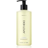 APOTHEKE Moisturizing Liquid Hand Soap - Canvas, 10 Fl Oz | Gentle Scented Hand Wash for Kitchen &amp; Bathroom, Plant-Based Cleanser with Aloe Vera &amp; Coconut - Premium Fragrance Oils