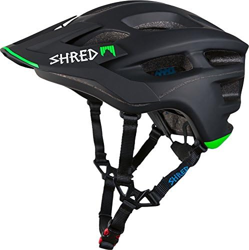 Shred Optics Short Stack Helmet, Don Black, Medium/X-Large (57-61)