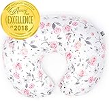 Minky Nursing Pillow Cover - Slipcover ONLY - Petal Slipcover - Best for Breastfeeding Moms - Soft Fabric Fits Snug On Infant Nursing Pillows to Aid Mothers While Breast Feeding