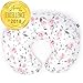 Minky Nursing Pillow Cover - Slipcover ONLY - Petal Slipcover - Best for Breastfeeding Moms - Soft Fabric Fits Snug On Infant Nursing Pillows to Aid Mothers While Breast Feeding