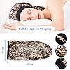 Long Satin Bonnet Sleep Cap, 3 Pcs Extra Large Sleeping Night Caps Hat Loose Cap Bonnets, Adjustable Elastic Band Head…