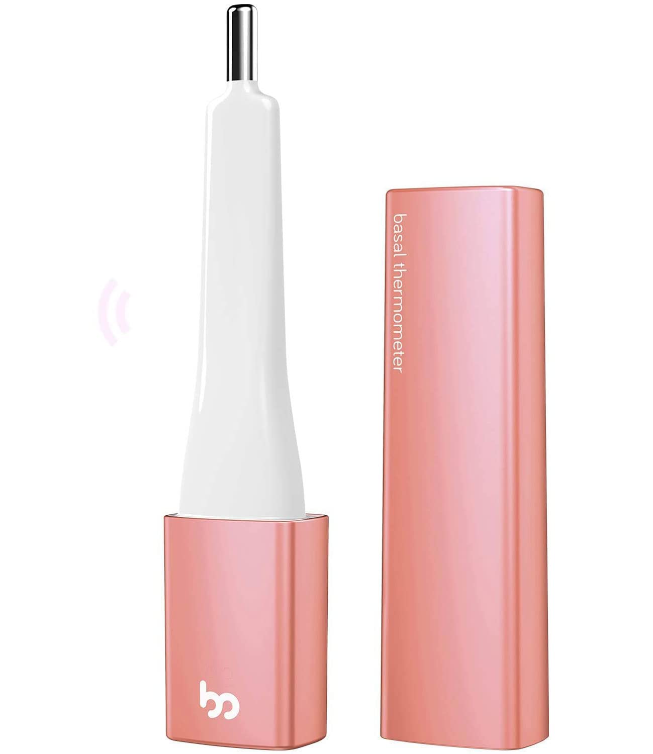 Femometer Basal Body Thermometer BBT Thermometers Ovulation, Fertility Monitoring Tracking, Thermometer for Ovulation Tracking and Prediction Sync with Femometer APP (Android and iOS) (Gold)