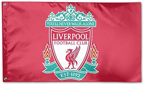 JMP Liverpool Football Club House Flag Garden Flag Yard Banner Garden Flag 3' X 5'