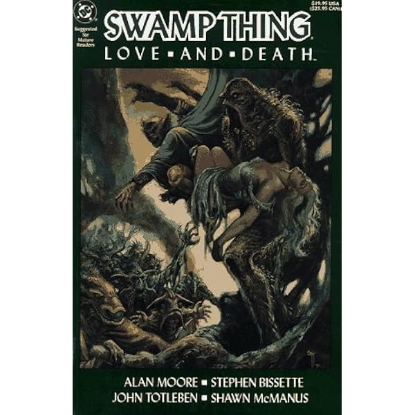 Amazon Com Swamp Thing Vol 2 Love And Death 9780930289546 Moore Alan Books