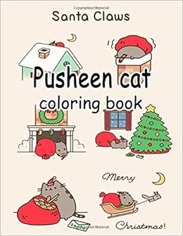 Pusheen Cat Coloring Book A Perfect Gift For Kids And Adullts