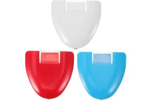 Sewroro 3pcs Tailor Chalk Marker Wheels for Fabric Sewing Tools Set Blue, Red, White Colors for Professional Tailors and Seam