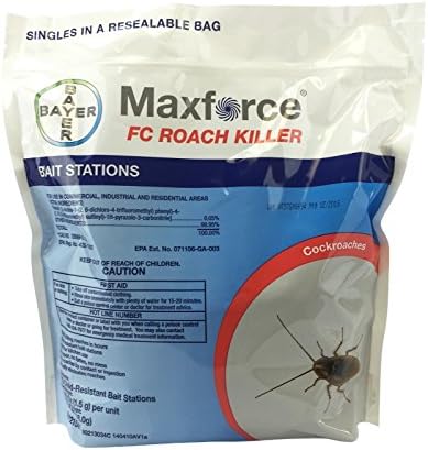 Maxforce FC Roach Killer Bait Stations - Bag of 72 - Easy to Use