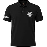 Harley-Davidson Military, Overseas Tour, Exclusive H-D Licensed Classic Men's 3-Button Polo, Willie G