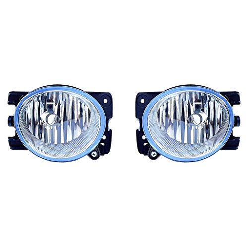 Honda Pilot 2009-2011 Foglight Assembly Pair Driver and Passenger Side (NSF Certified) HO2594100, HO2595100