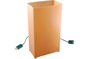 LumaBase Electric Luminaria Kit, Tan - Set of 10